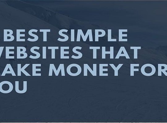 Best Simple Websites That Make Money For You